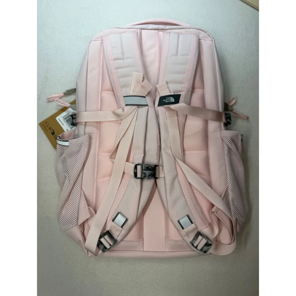 The North Face Pivoter Backpack Light Pink Laptop School Bag NWT